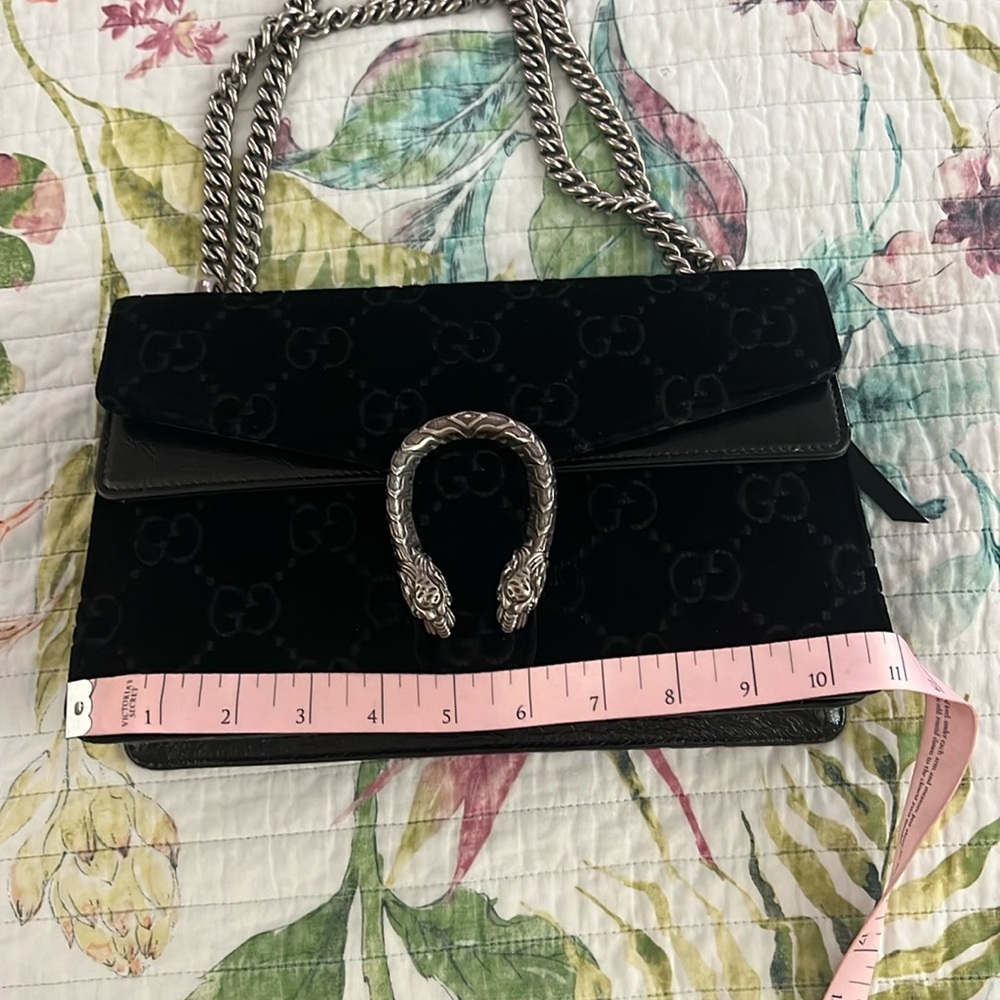 Gucci Black Velvet Dionysus…. i think this is medium - Picture 4 of 14
